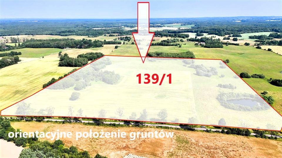 Działka rolna Mieszałki