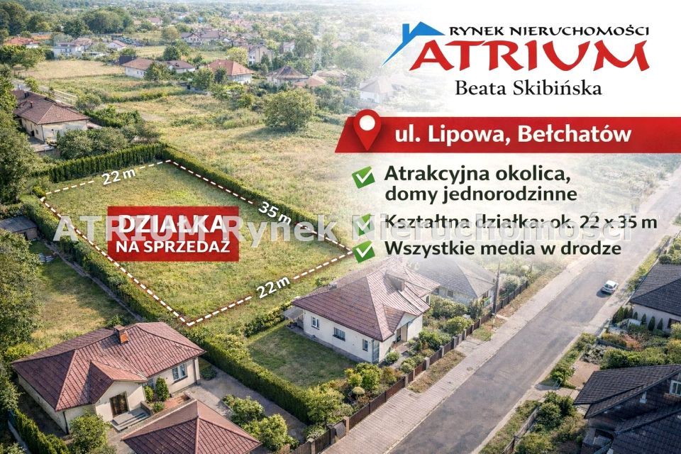 Działka budowlana Bełchatów sprzedam