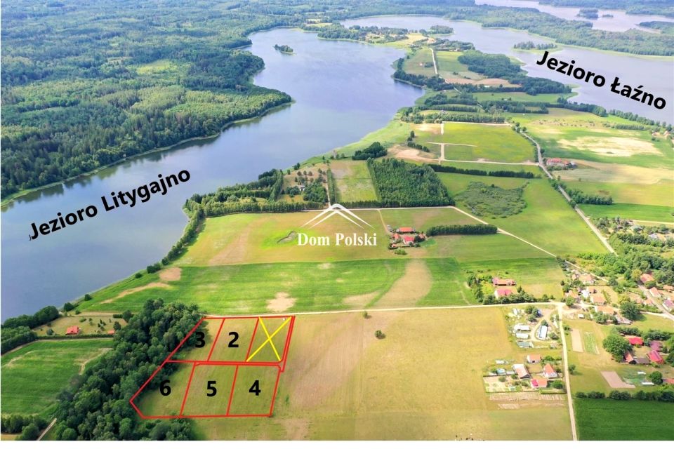 Pusta działka Borki