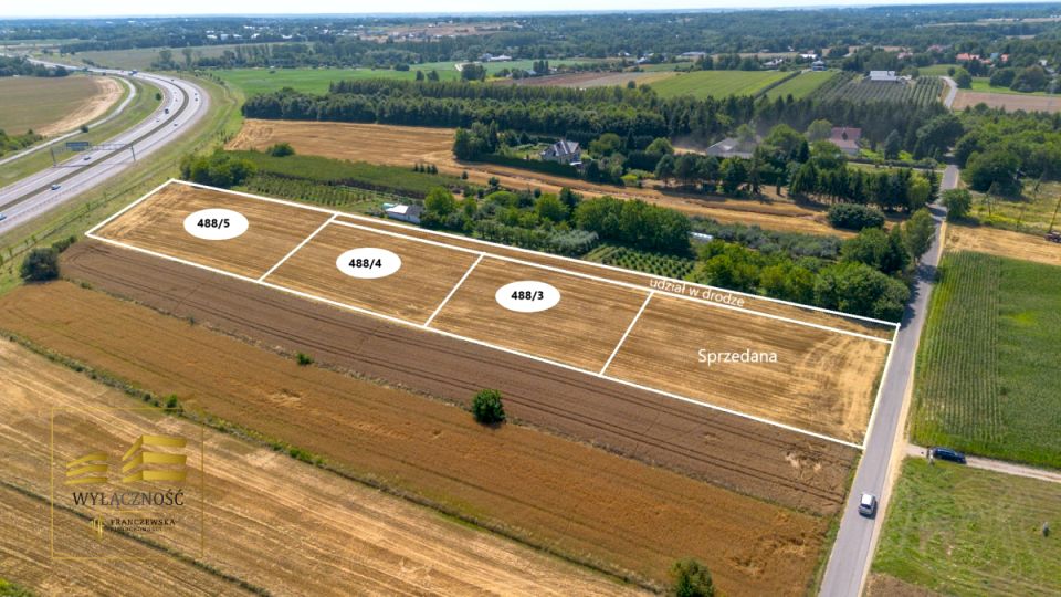 Działka budowlana Konopnica