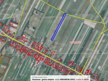 Działka rolna Abramów