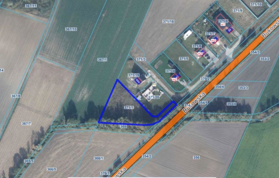 Pusta działka Grzebienisko