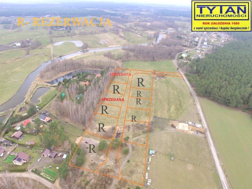 Działka budowlana Ptaki