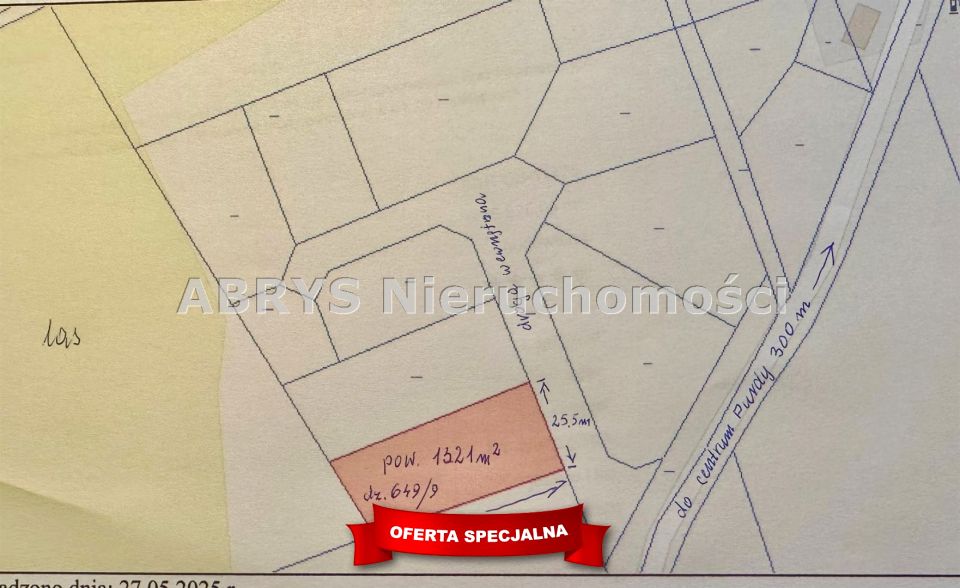 Działka budowlana Purda sprzedam