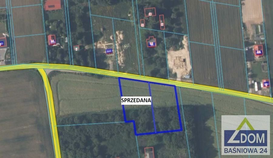 Działka budowlana Płouszowice