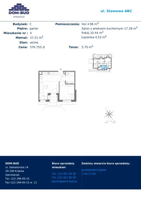 Mieszkanie Bronowice Wielkie, ul. Stawowa 246, 246A, 246B