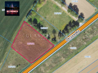 Działka inwestycyjna Okrzeszyn