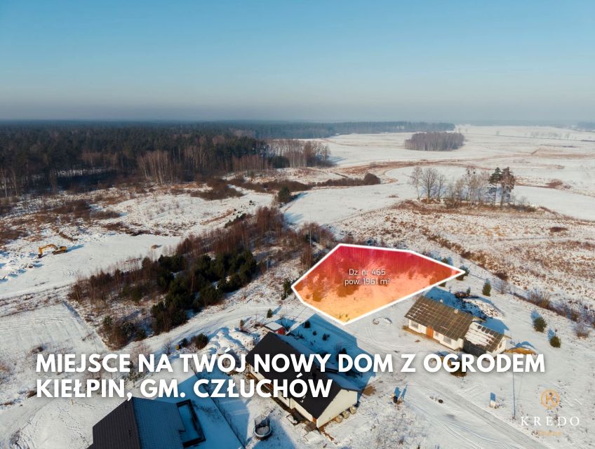 Działka budowlana Kiełpin