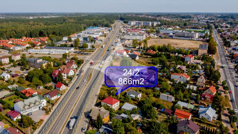 Ogrodzona działka sprzedam