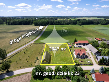 Działka budowlano-rolna Hamulka