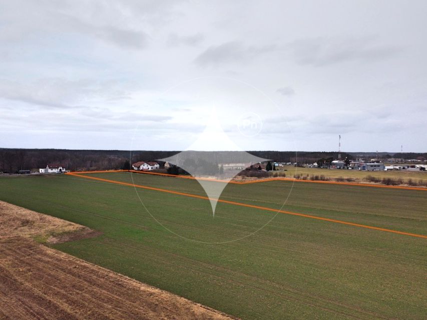 Działka usługowa Łąka