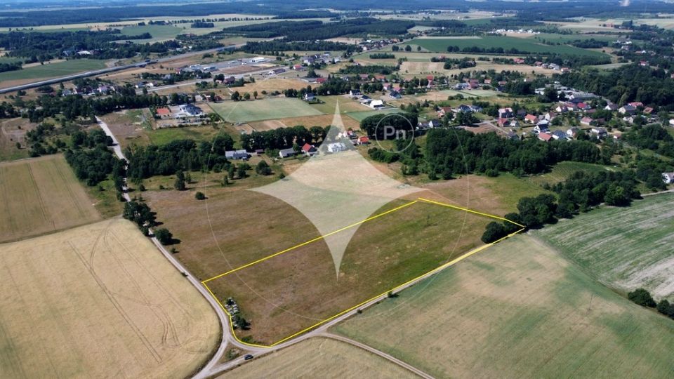 Działka usługowa Wykroty