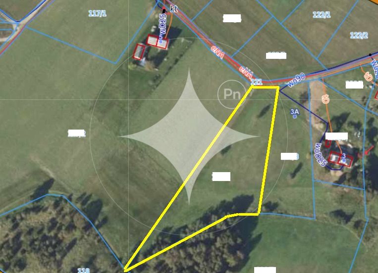 Działka budowlano-rolna Wykroty