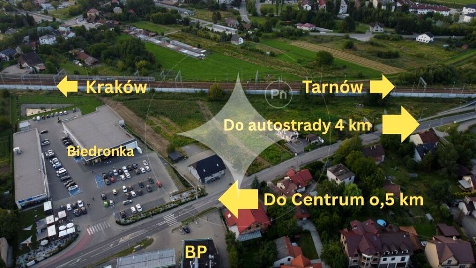 Działka usługowa Bochnia