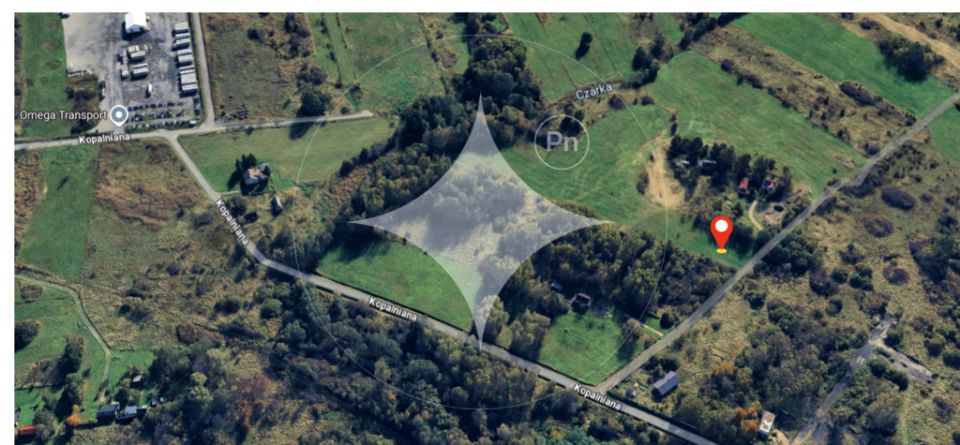 Działka KAMIENICA POLSKA