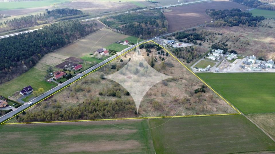 Działka inwestycyjna Wykroty