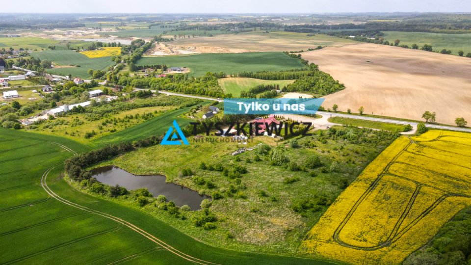 Działka usługowa Gołębiewo Średnie