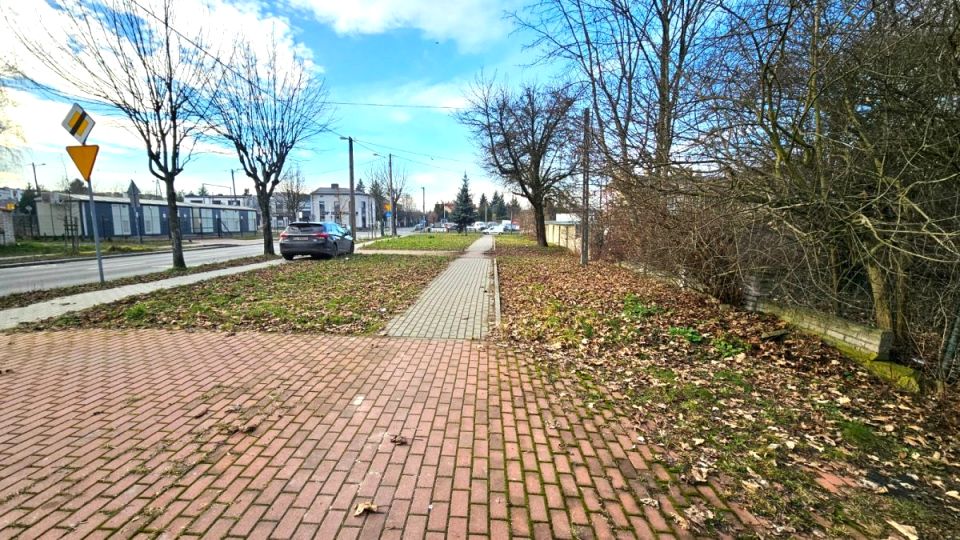 Działka usługowa Zgierz