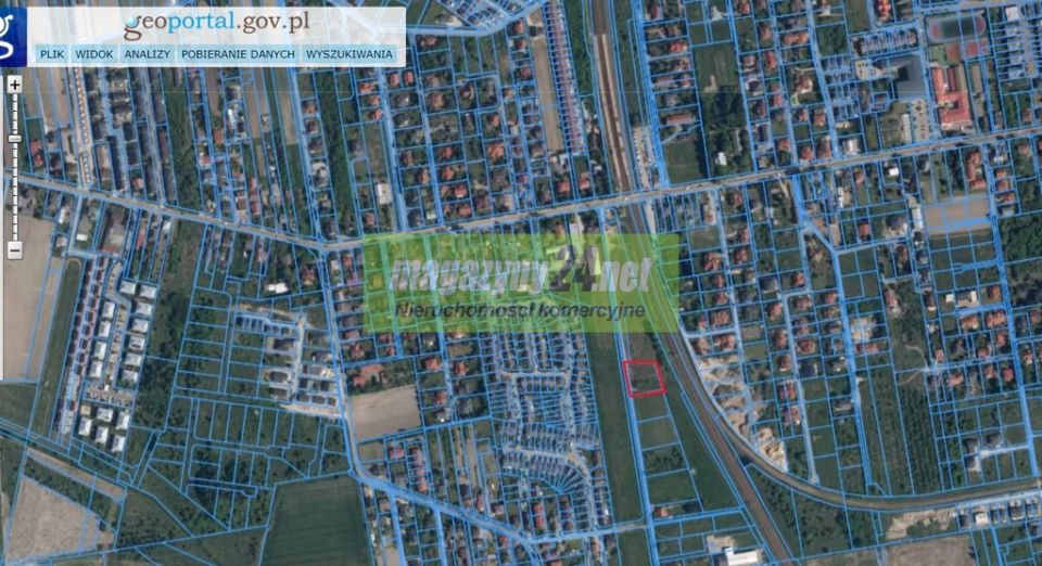 Działka usługowa Nowa Iwiczna