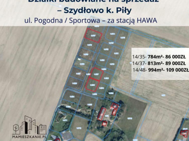 Działka budowlana Szydłowo