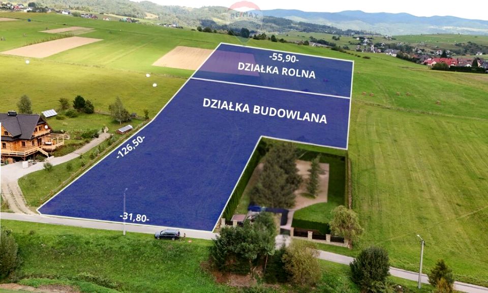 Działka budowlana Grywałd