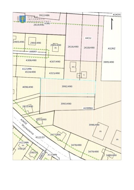 Działka budowlana Suszec