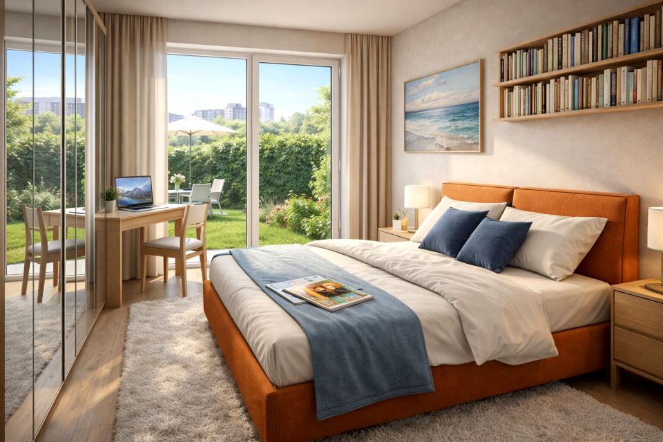 Mieszkanie nad jeziorem