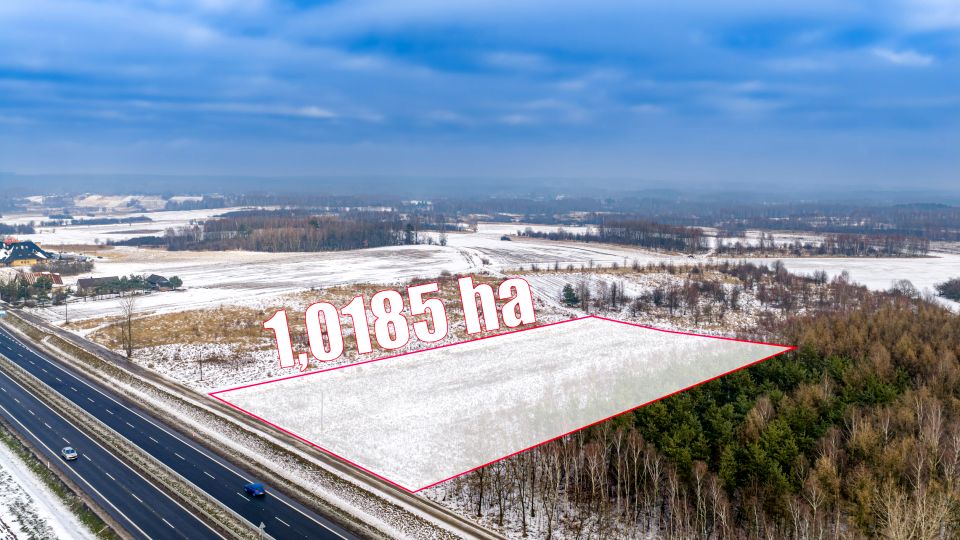 Działka inwestycyjna Koziegłowy