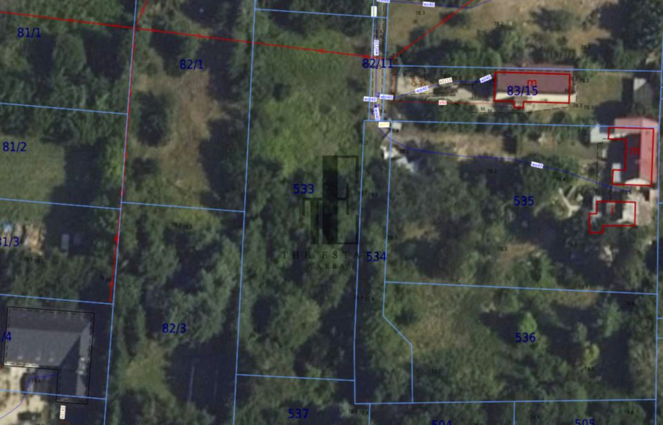 Działka budowlana Kępa Kiełpińska