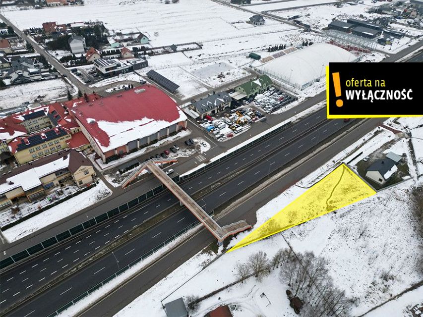 Działka usługowa Bilcza