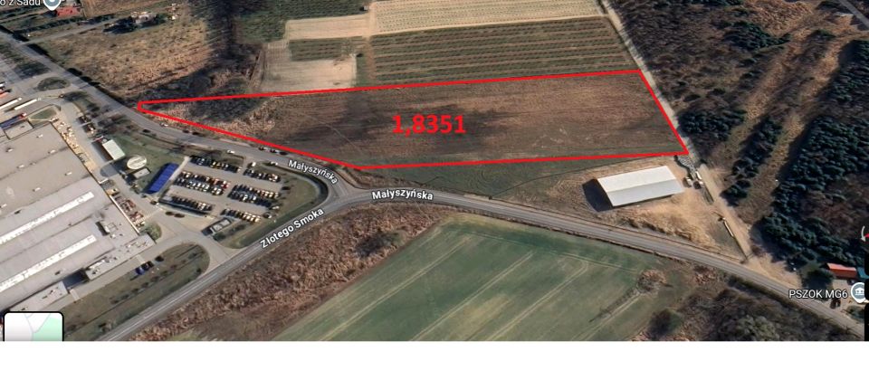 Działka przemysłowa Gorzów Wielkopolski