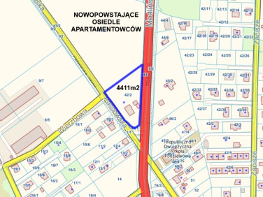 Zabudowana działka Błonie