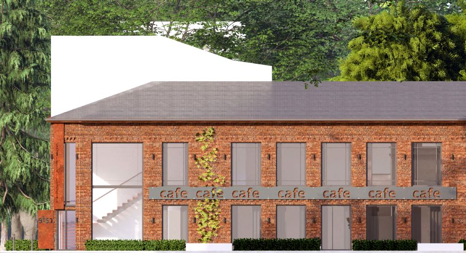 Usługowy przy lesie