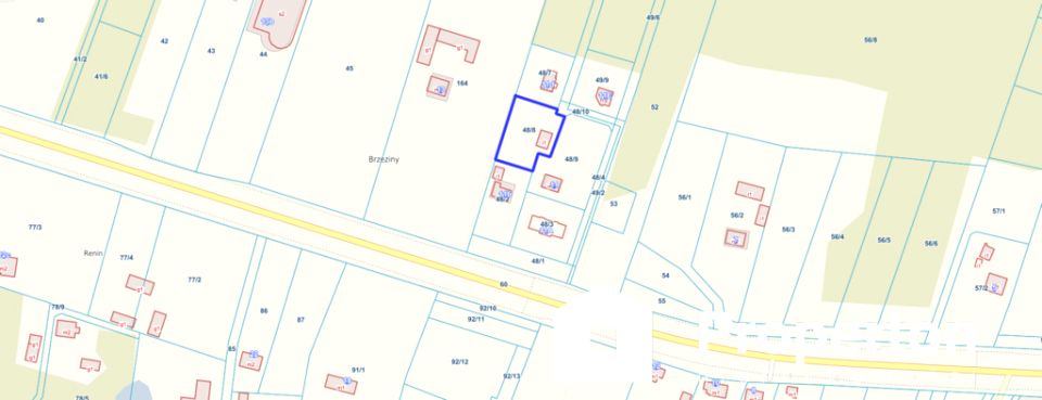 Działka budowlana Brzeziny