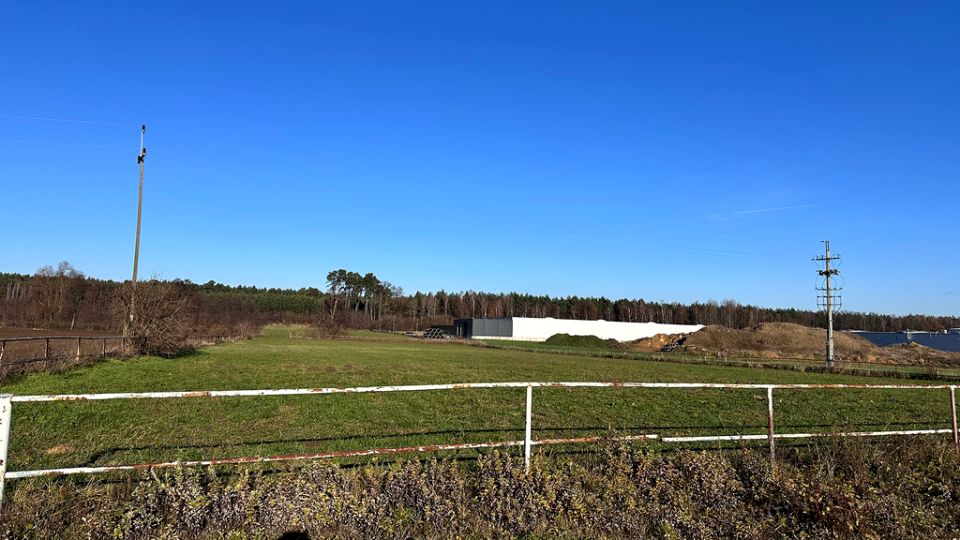 Ogrodzona działka Ostrolesie