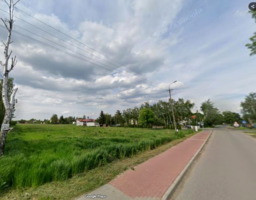 Działka usługowa Chrzanów Duży