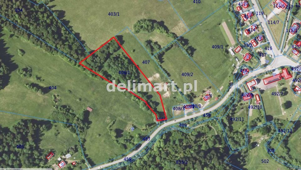 Działka inwestycyjna Ropienka