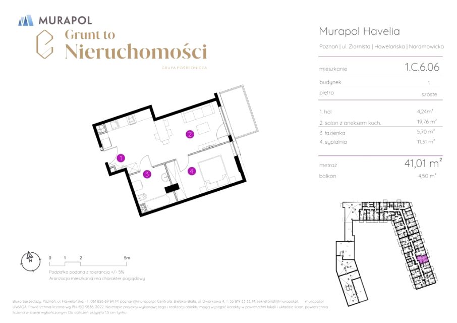 Mieszkanie blok mieszkalny Poznań