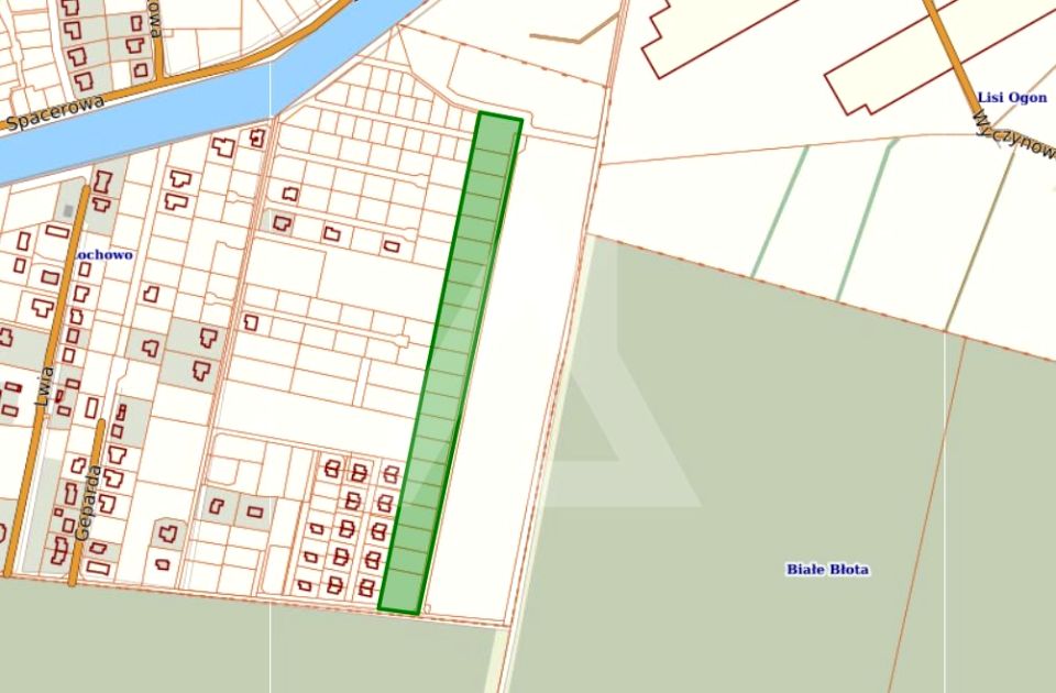 Pusta działka Łochowo