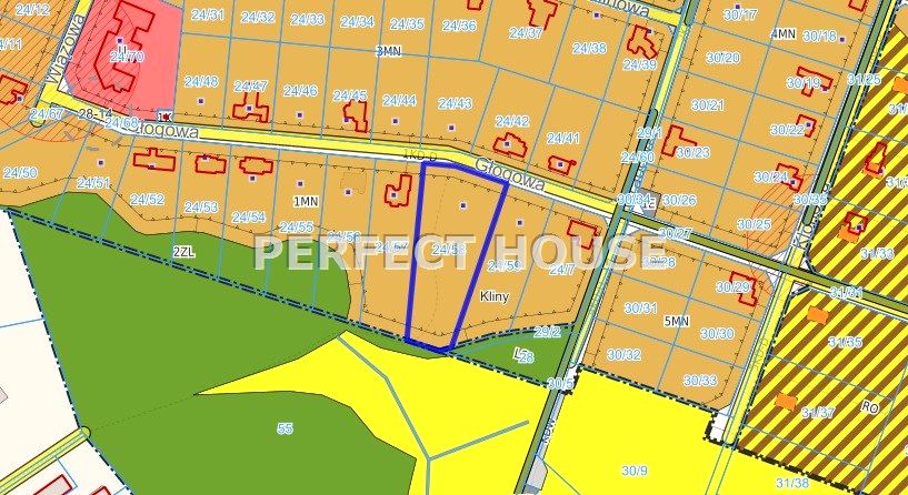 Działka budowlana Dębogóra