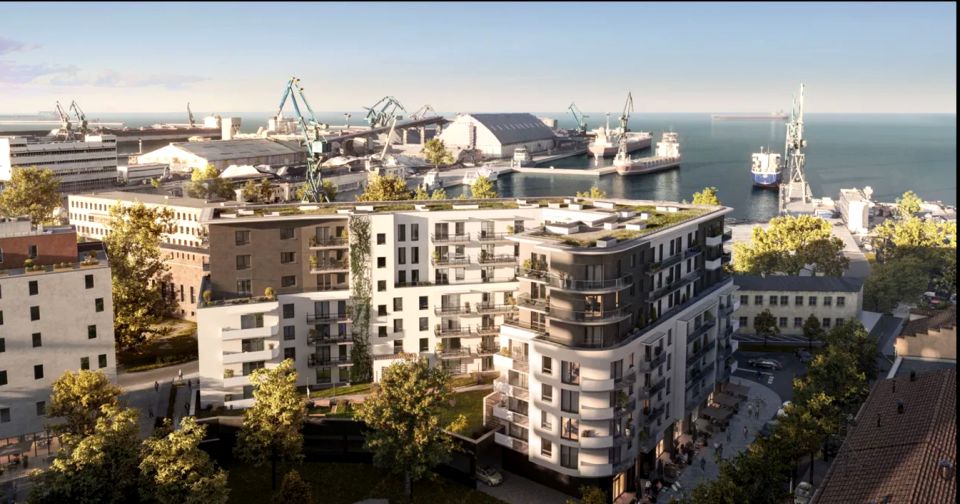 Mieszkanie blok mieszkalny nad morzem