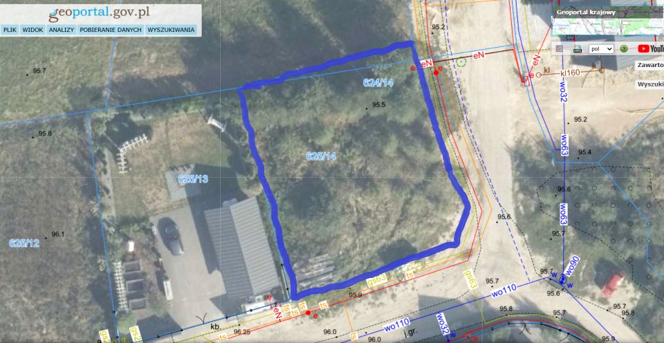 Działka budowlana Ujście