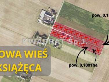 Działka inwestycyjna Nowa Wieś Książęca