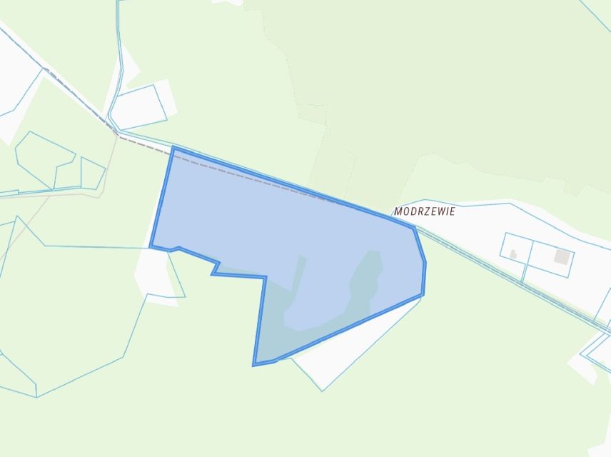 Działka rolna Modrzewie