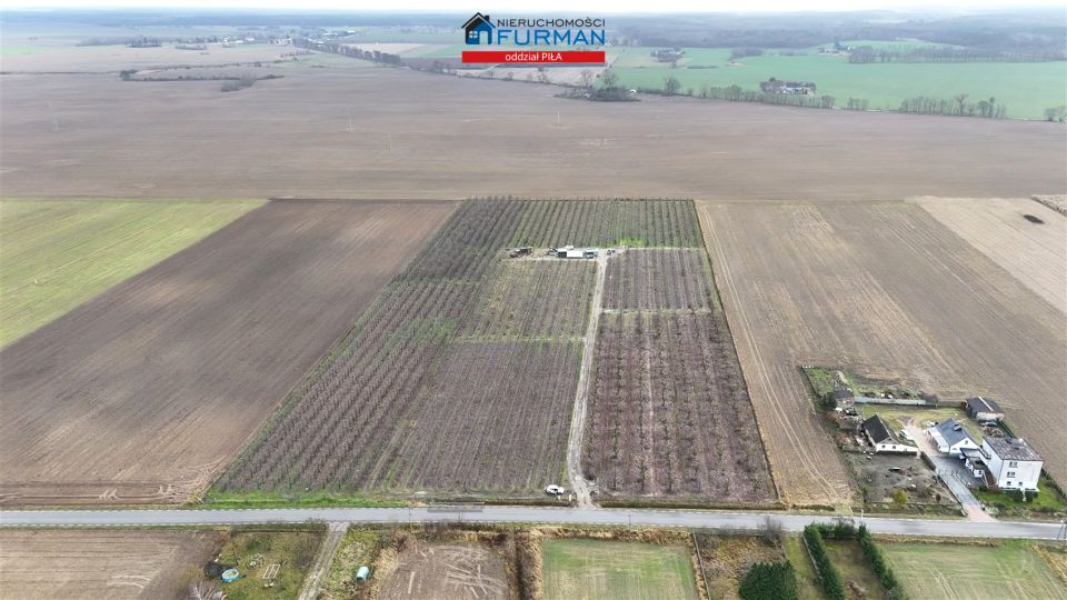 Ogrodzona działka sprzedam