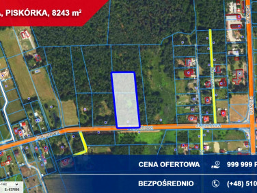 Działka budowlana Piskórka sprzedam