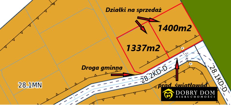 Działka budowlana Klepacze