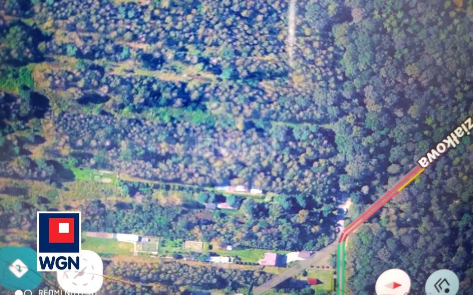 Działka leśna Siedlec Duży