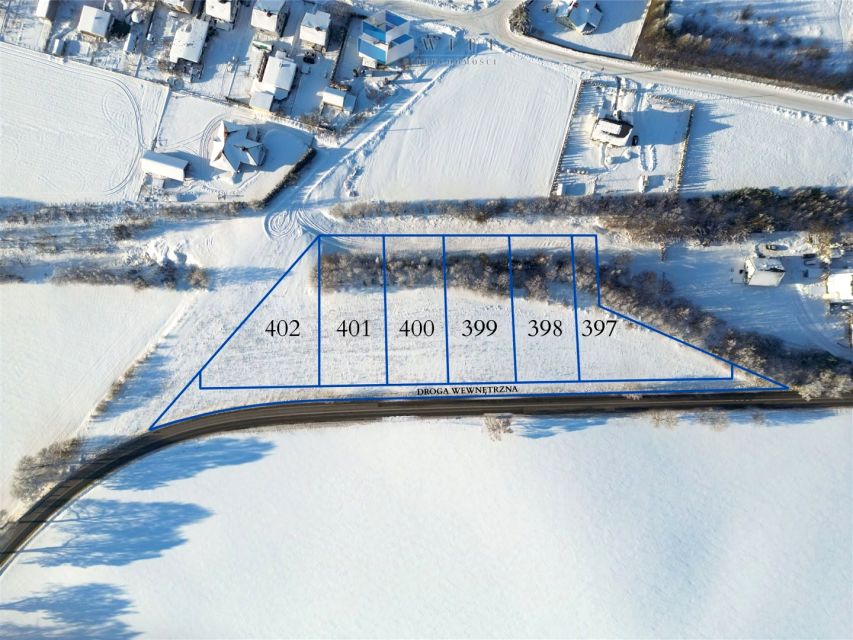 Działka usługowa Uzdowo