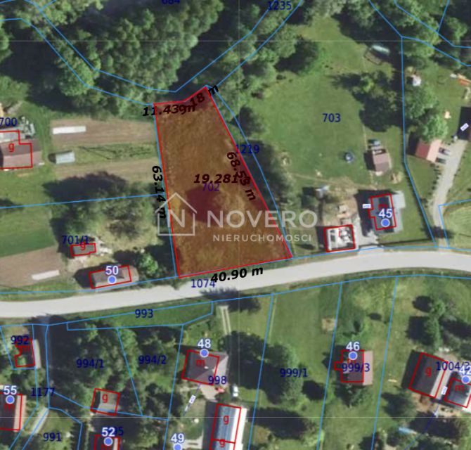 Działka budowlana Łęki Strzyżowskie